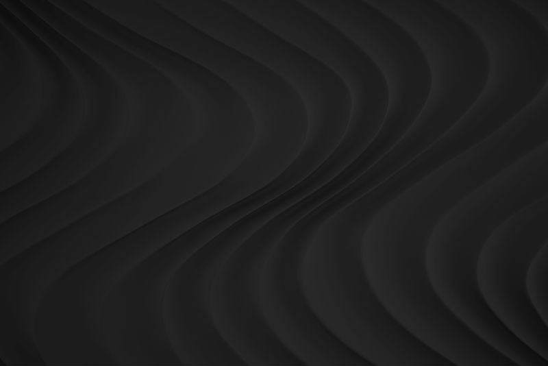 黑色波浪线抽象背景