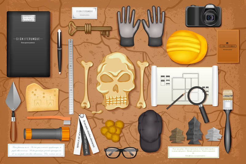 考古学的身份烙印模型