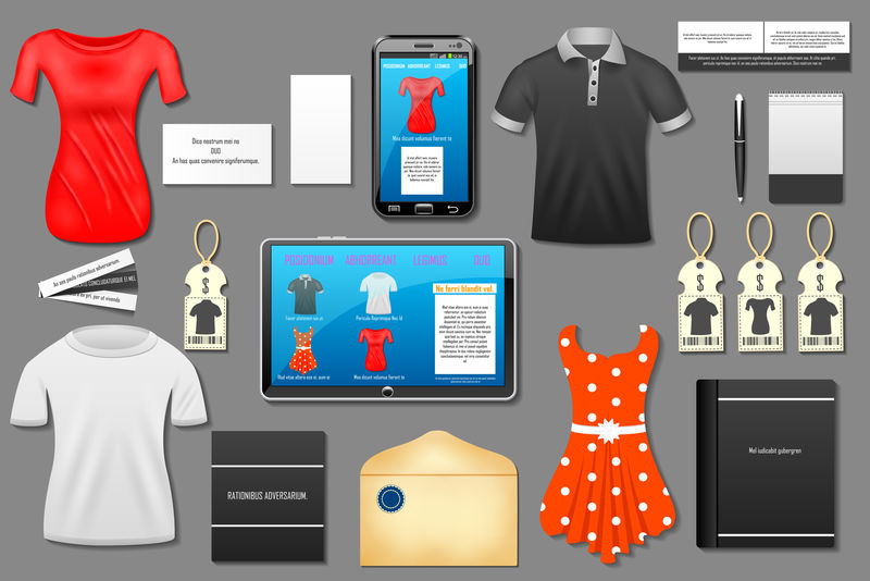 网上购物的身份品牌模型