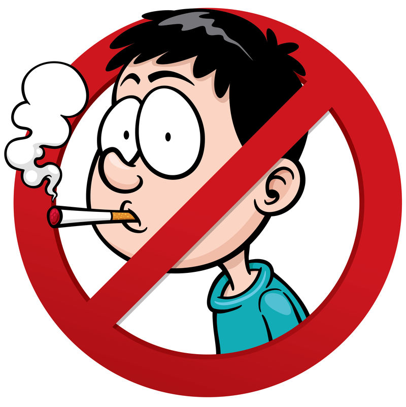 禁烟动漫图片