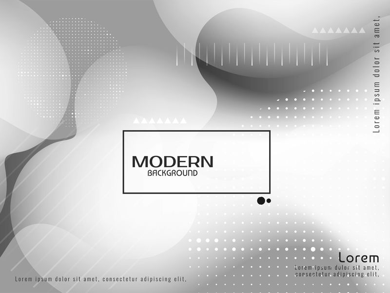 现代优雅的灰色液体背景