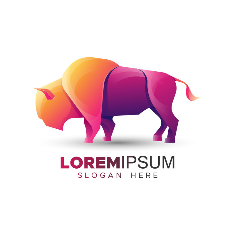 矢量动物logo设计