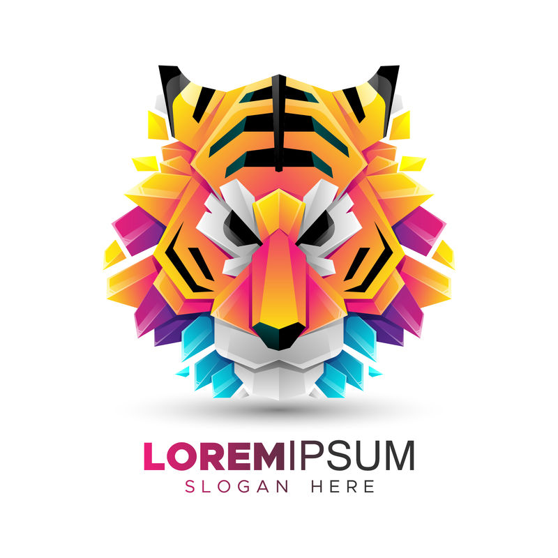 矢量动物logo设计