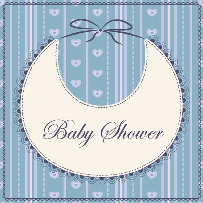 婴儿沐浴露-围兜蓝色复古款