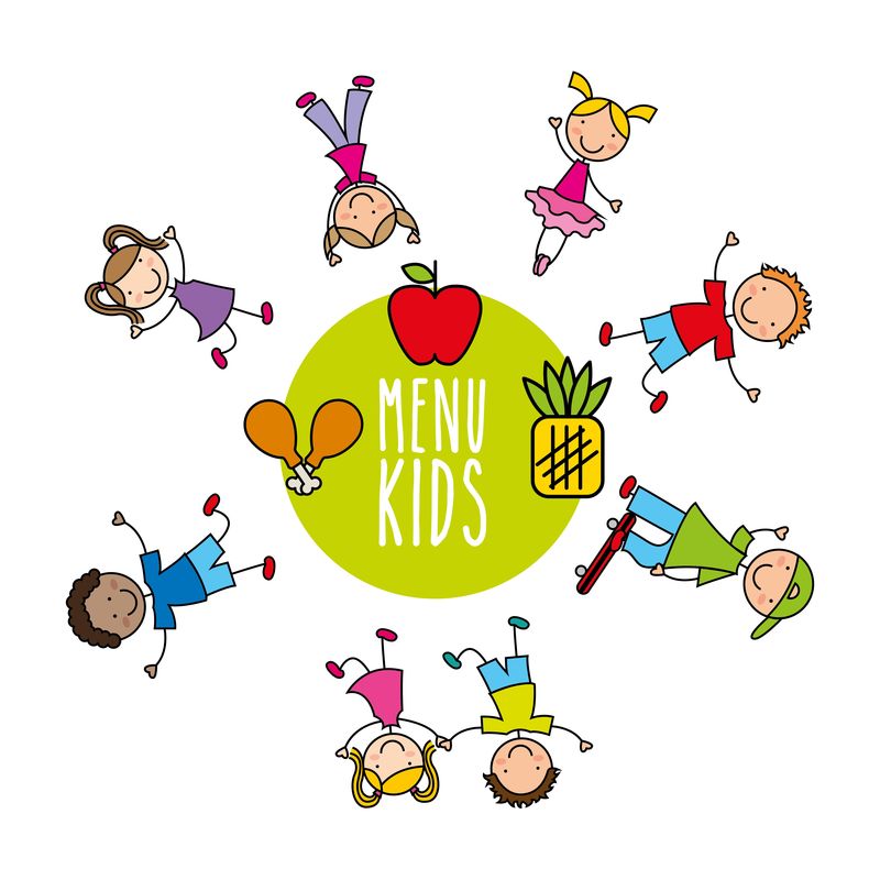 儿童菜单设计
