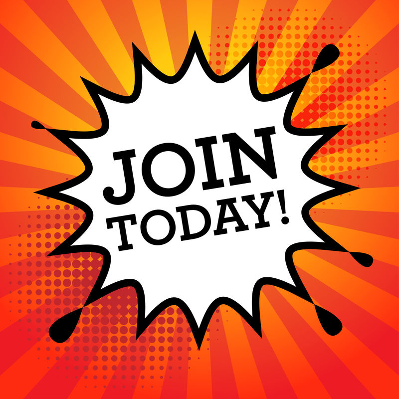 漫画书爆炸式的文本加入今天