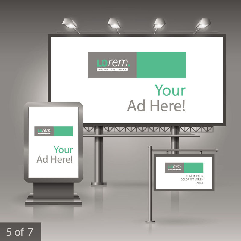 矢量企业宣传模板