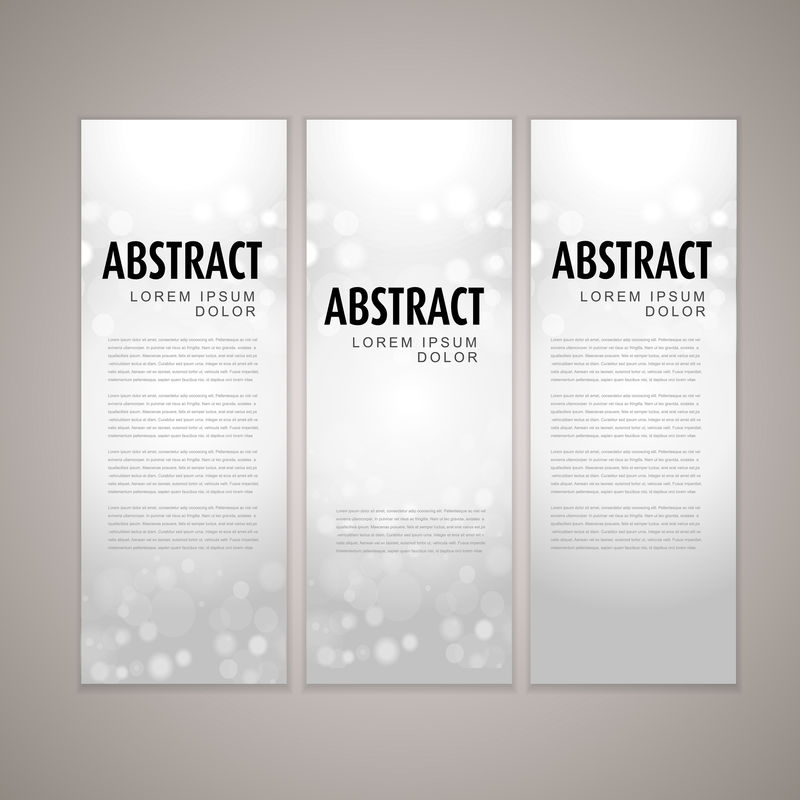 闪亮的背景广告横幅