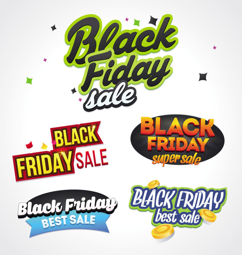 矢量复古标签设计