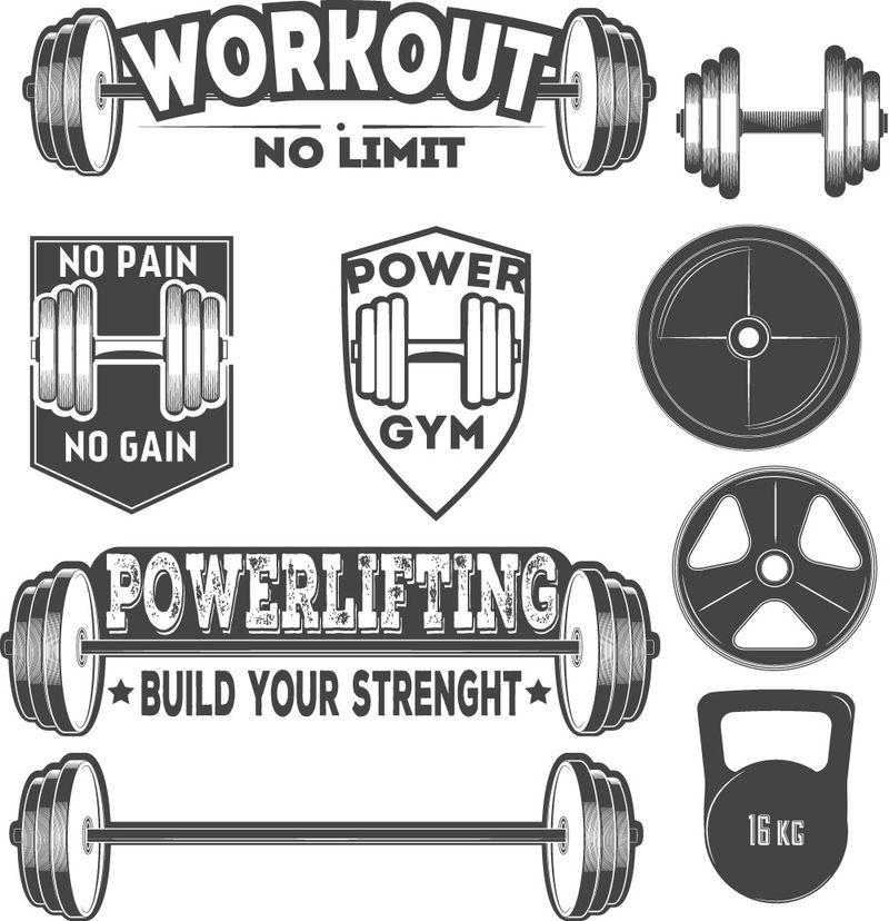 矢量复古标签设计