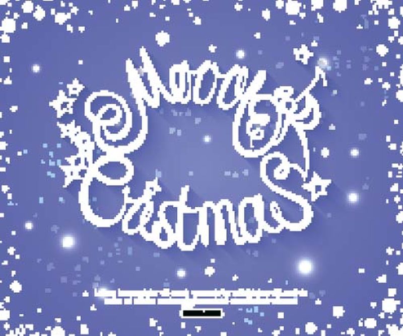 矢量圣诞快乐圣诞老人背景