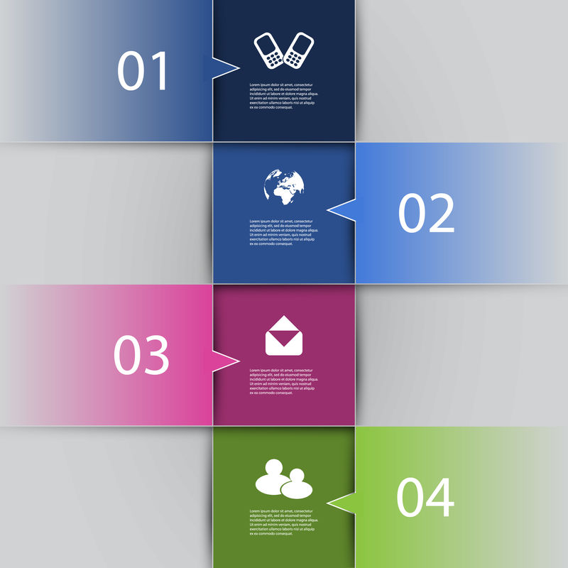 矢量信息图表设计元素