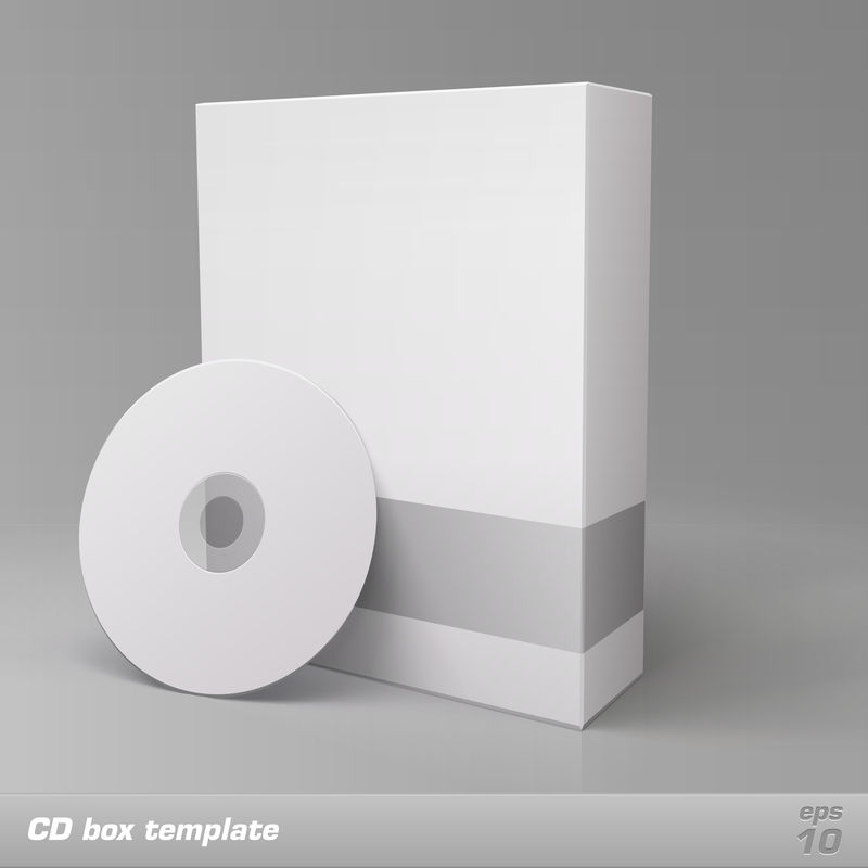 矢量纸箱包装盒