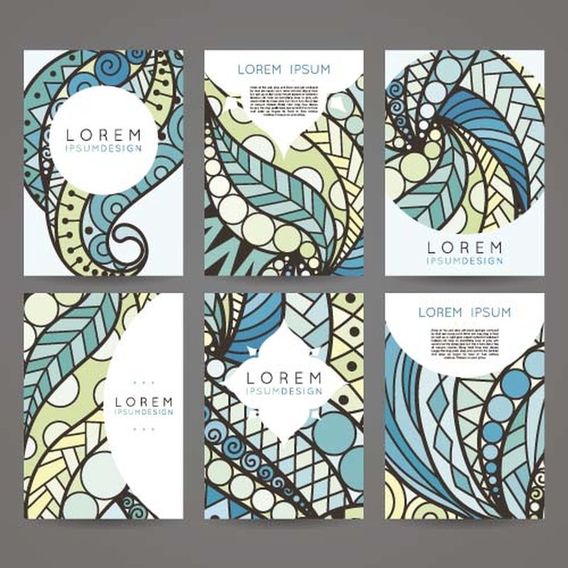 矢量整套宣传册设计