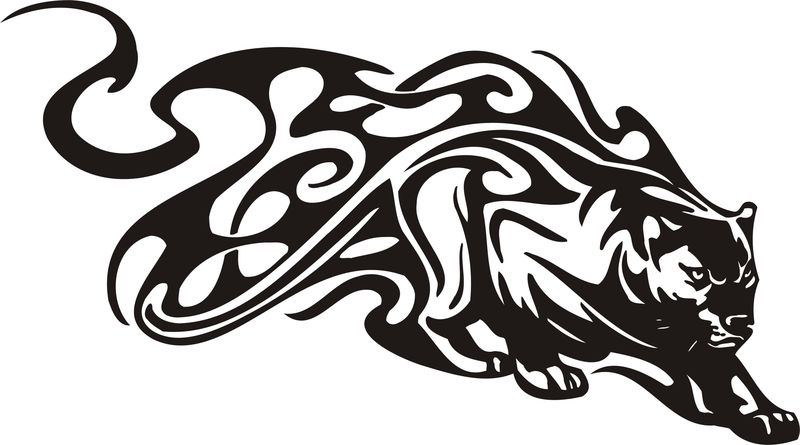 老虎系列矢量设计