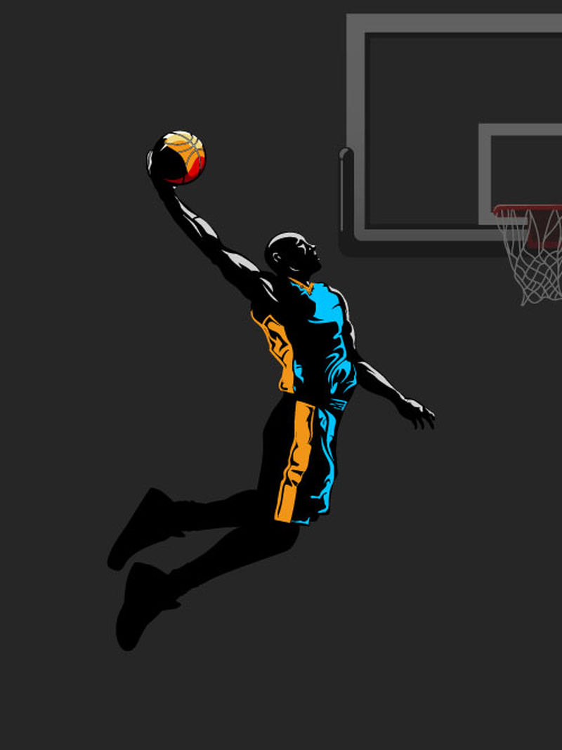 矢量篮球设计