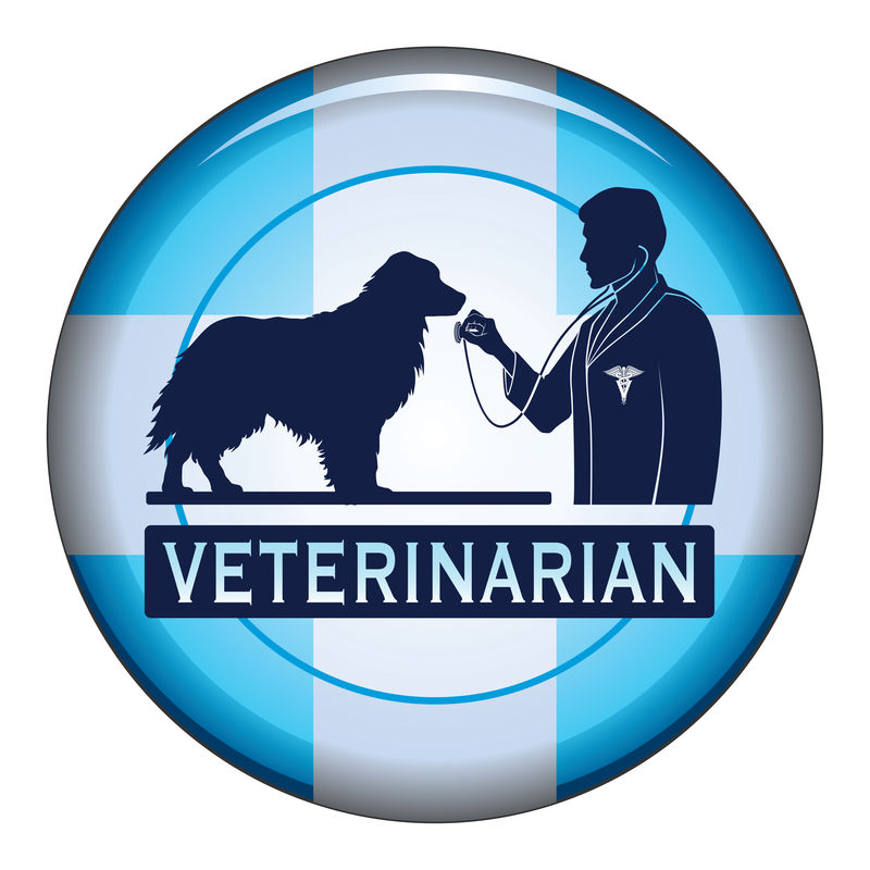 矢量兽医医学符号