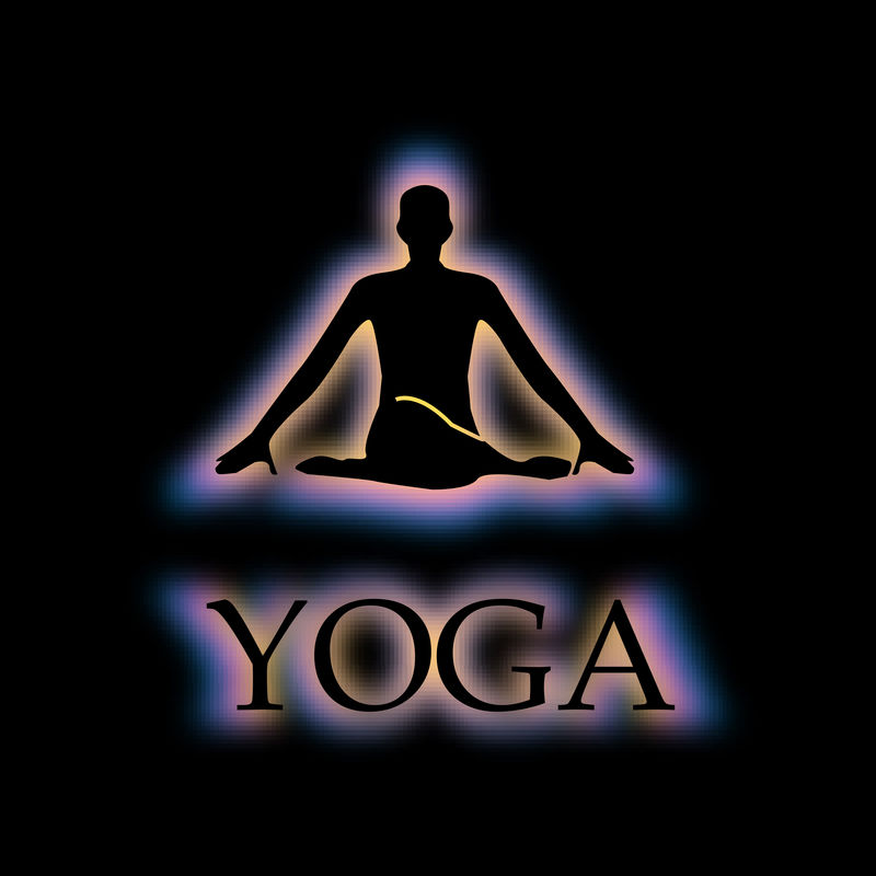 矢量瑜伽logo