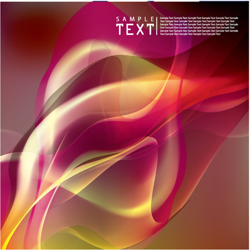 矢量彩色抽象背景