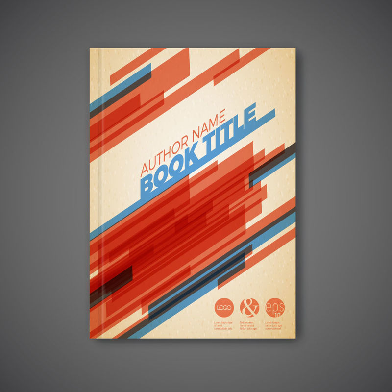 复古抽象小册子