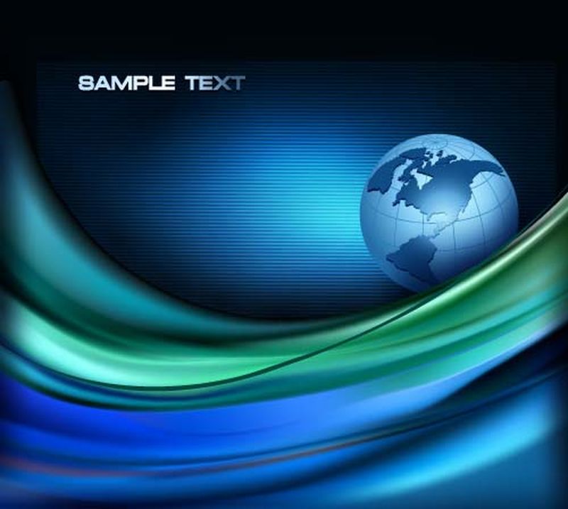 矢量抽象背景集