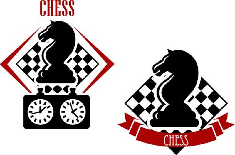 矢量棋赛徽章