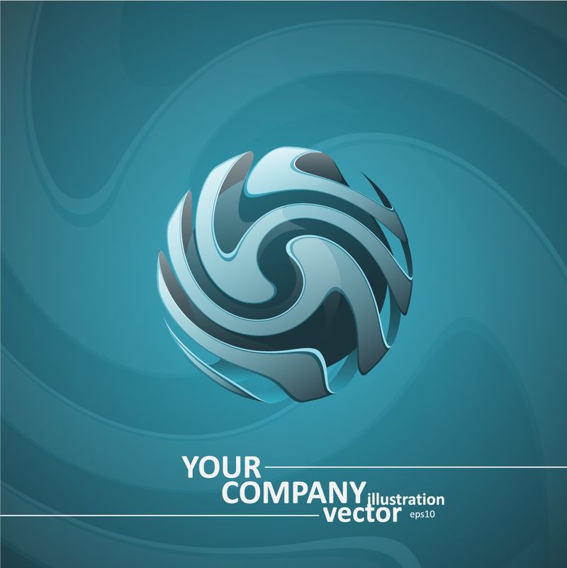 矢量抽象背景集