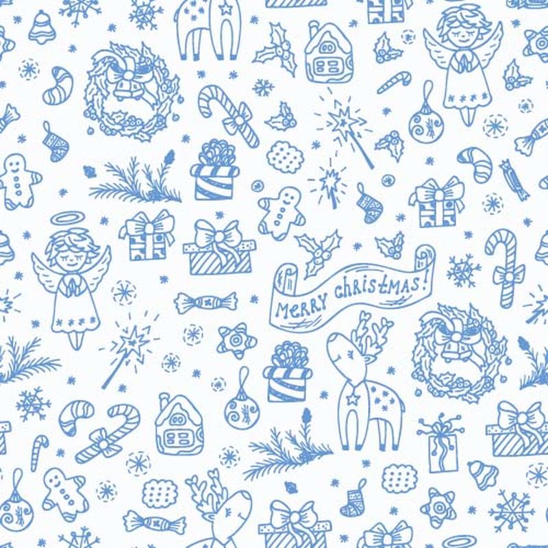 矢量圣诞图案背景