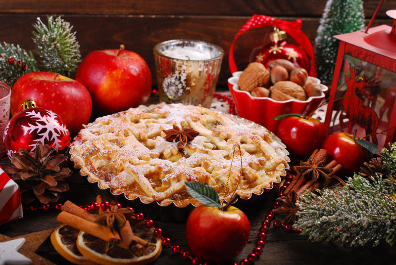 圣诞苹果派