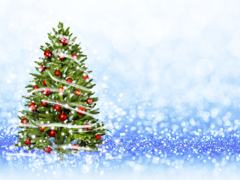 圣诞树从圣诞灯(玩光)。