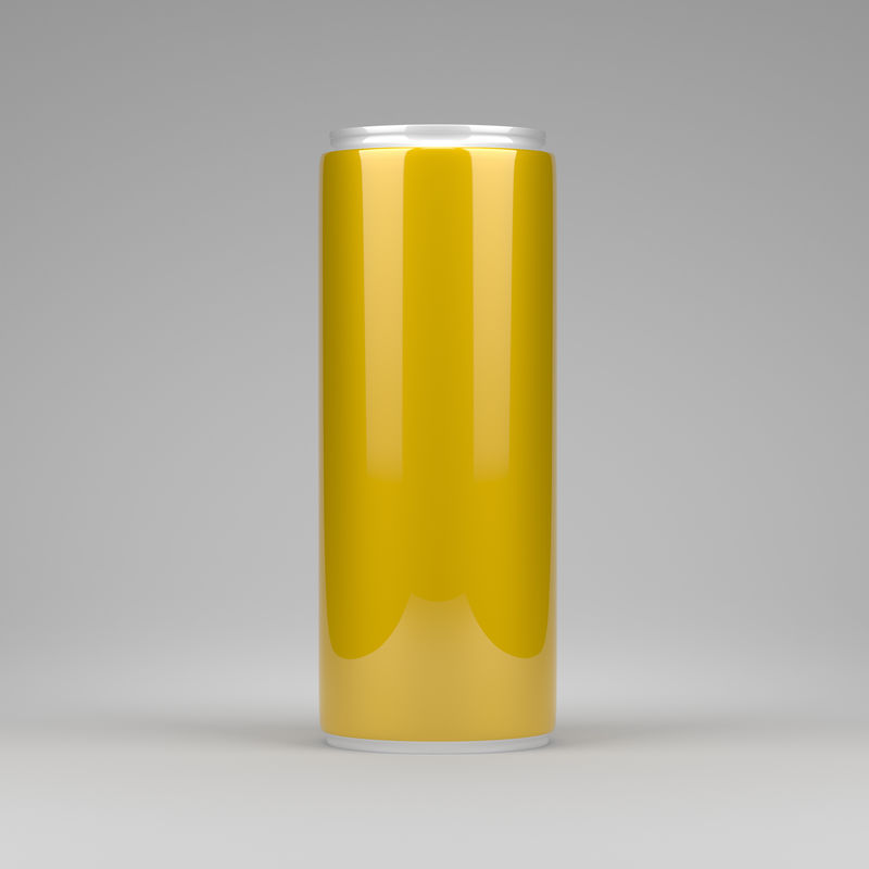 小金属罐加苏打或能量饮料