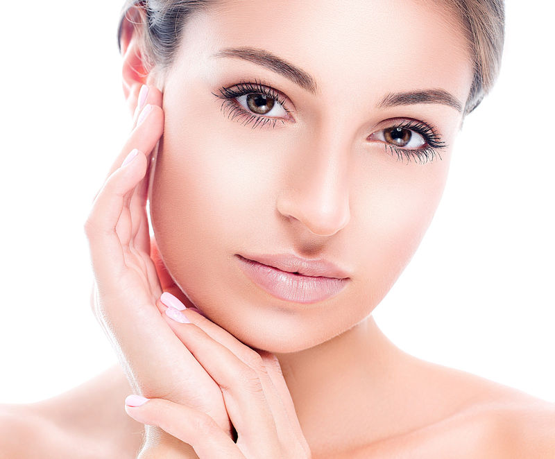 白衣美女特写室