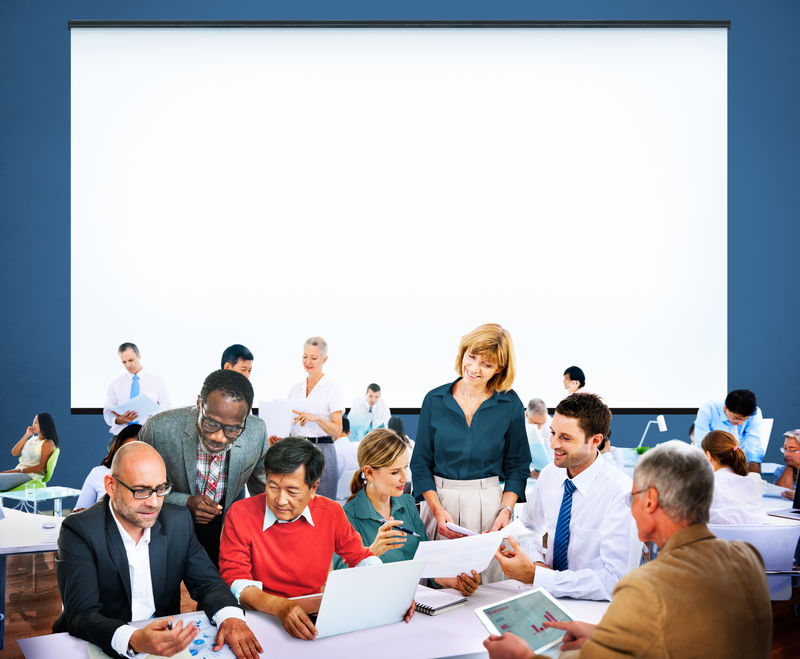 商务团队会议