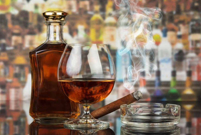 威士忌与雪茄