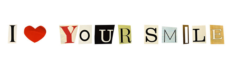 我喜欢你用杂志信的微笑