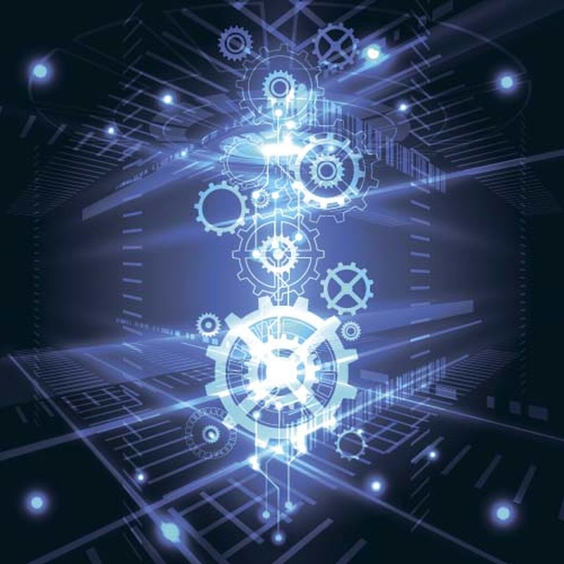 矢量抽象工程未来技术