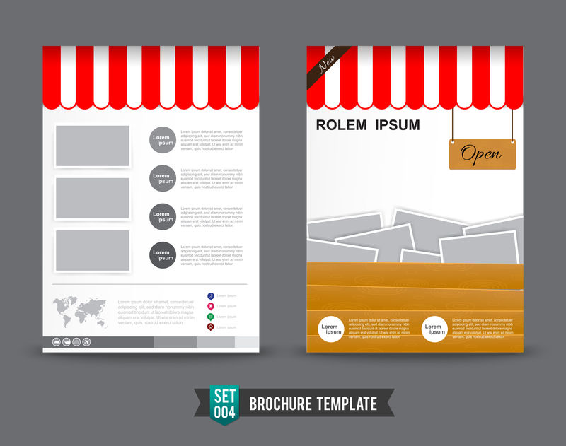 传单小册子背景模板0004