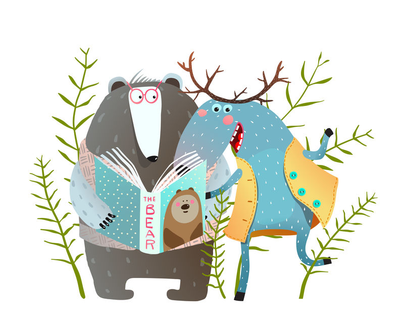 读《驼鹿与熊》