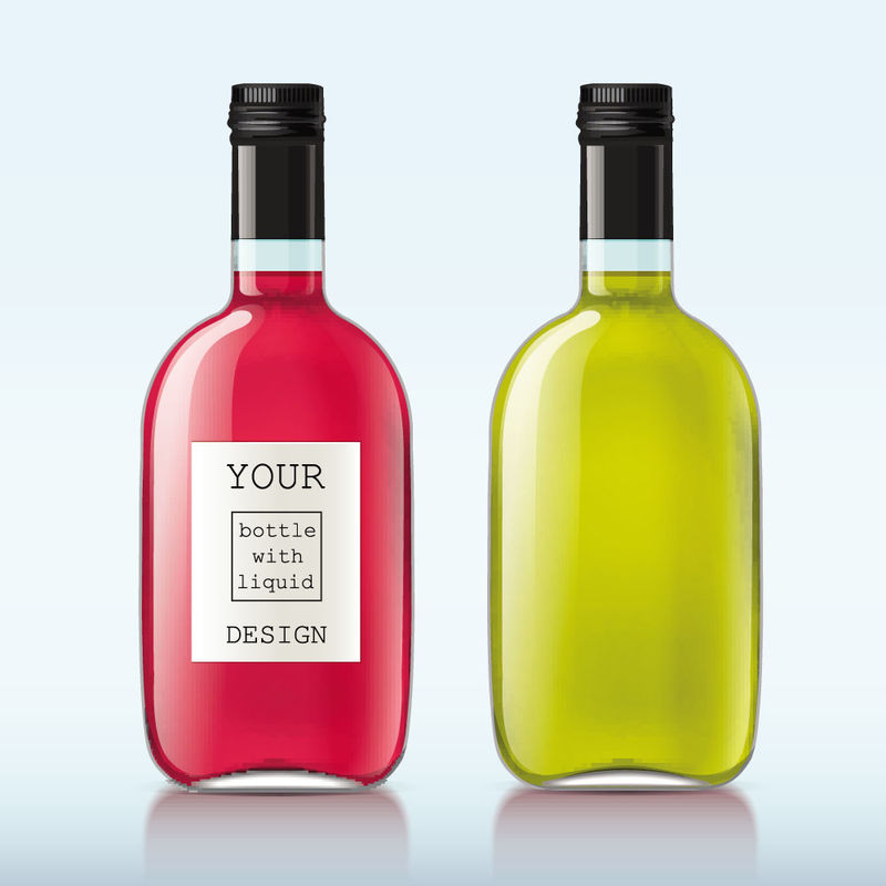 矢量各式酒设计