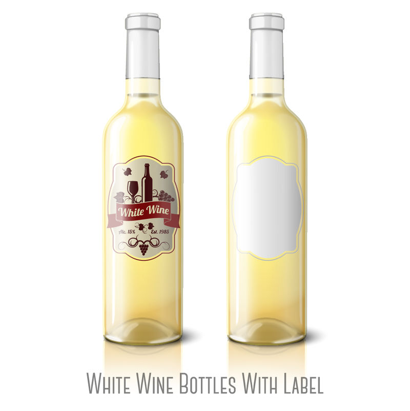 矢量各式酒设计