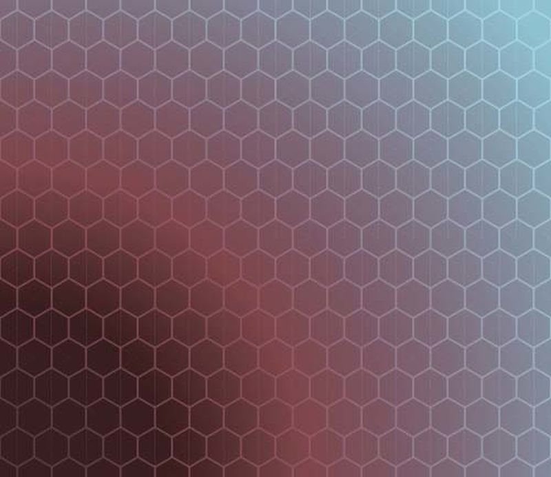 矢量六边形背景