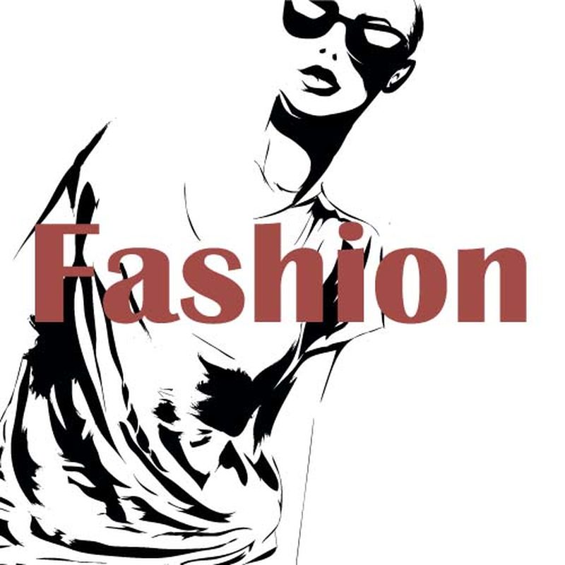 矢量时尚杂志封面