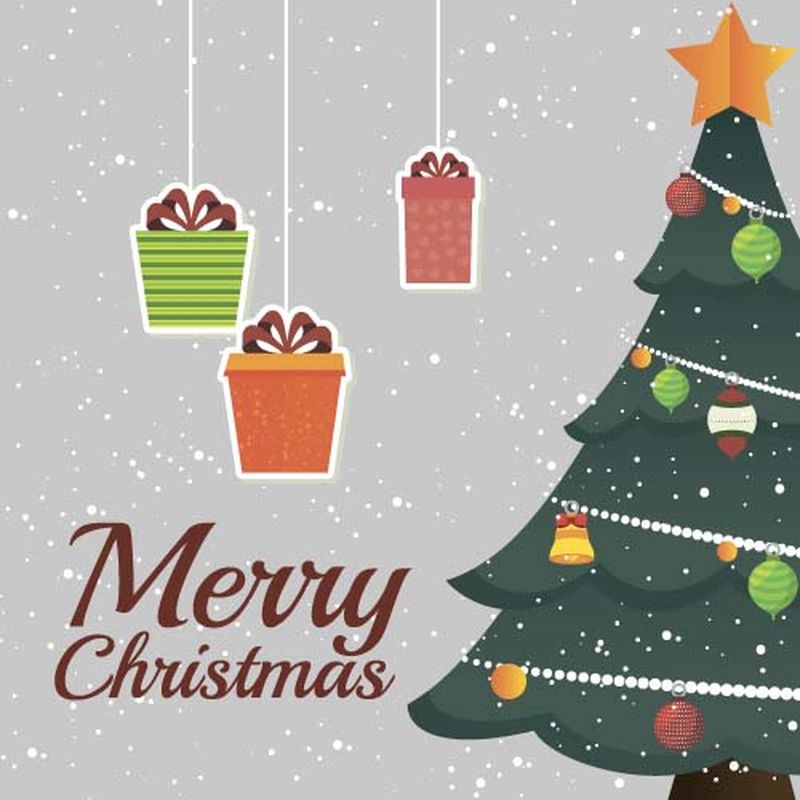 矢量圣诞元素图标