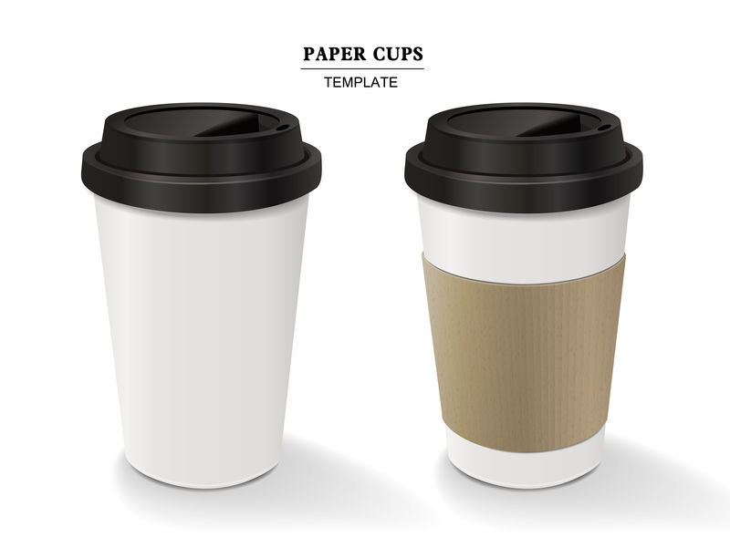 纸咖啡杯套装