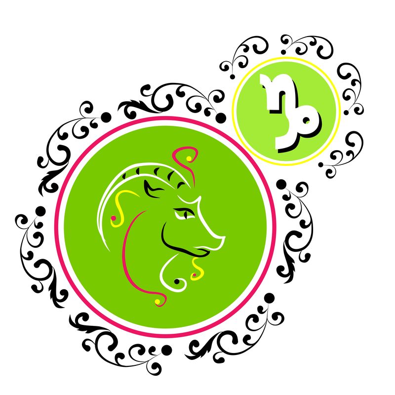 矢量十二星座设计