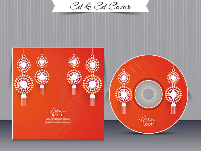 矢量光盘封面设计模板