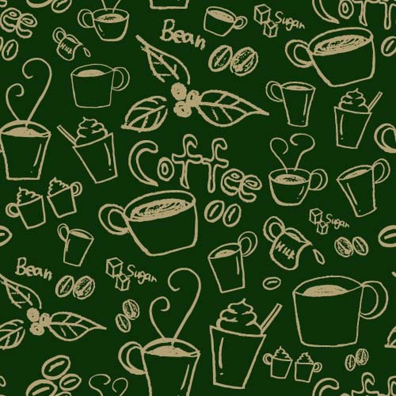 矢量咖啡元素集