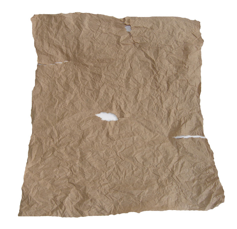 褶皱的纸张纹理背景