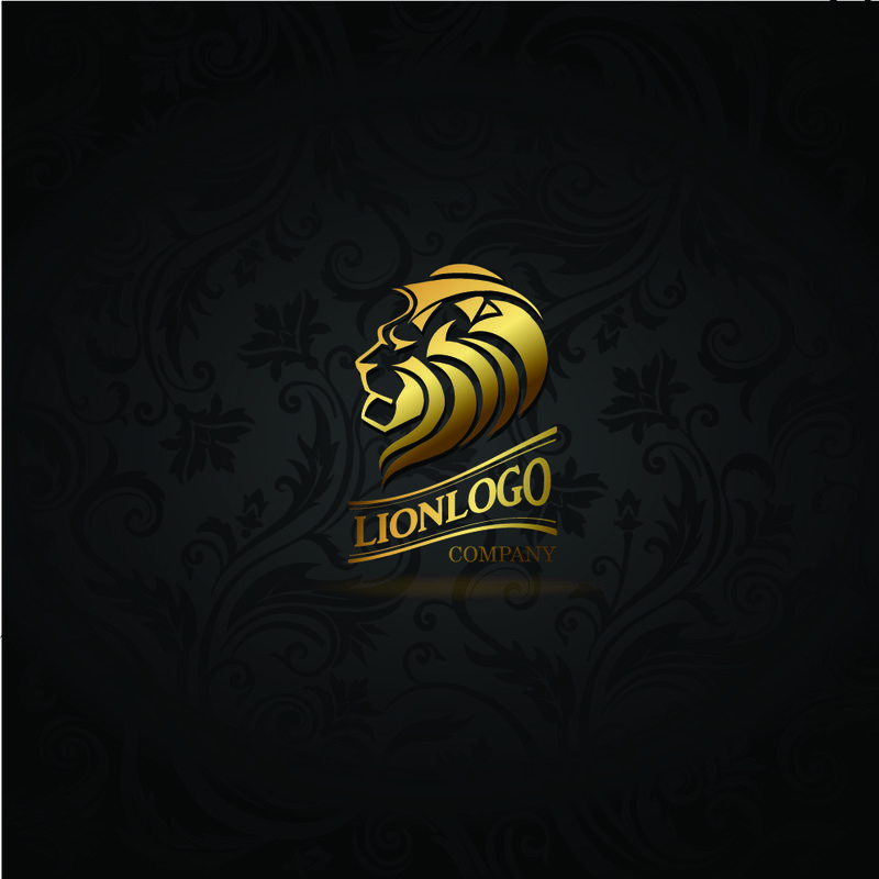 矢量的狮子logo标志
