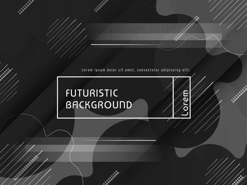 抽象的现代未来灰色背景